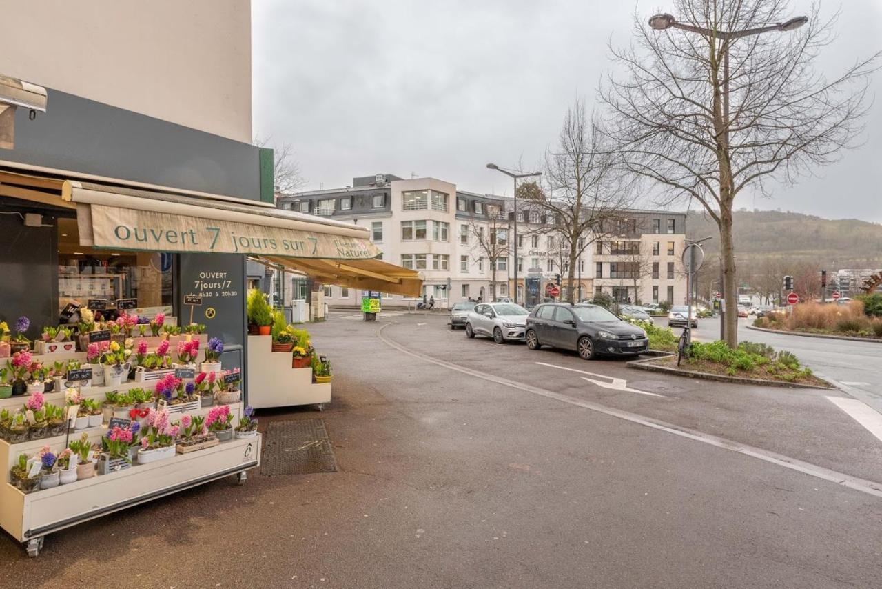 Le Nid Douillet : Superbe Appartement + Jardin Privatif Rouen Kültér fotó