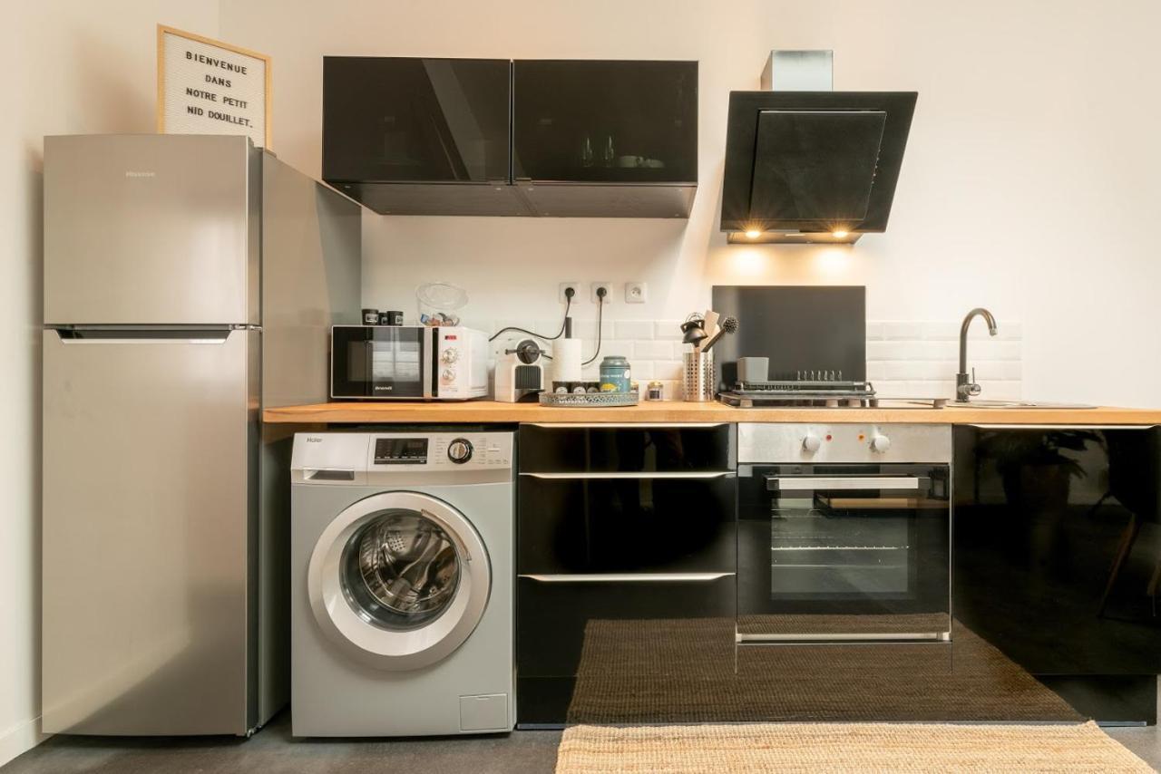 Le Nid Douillet : Superbe Appartement + Jardin Privatif Rouen Kültér fotó